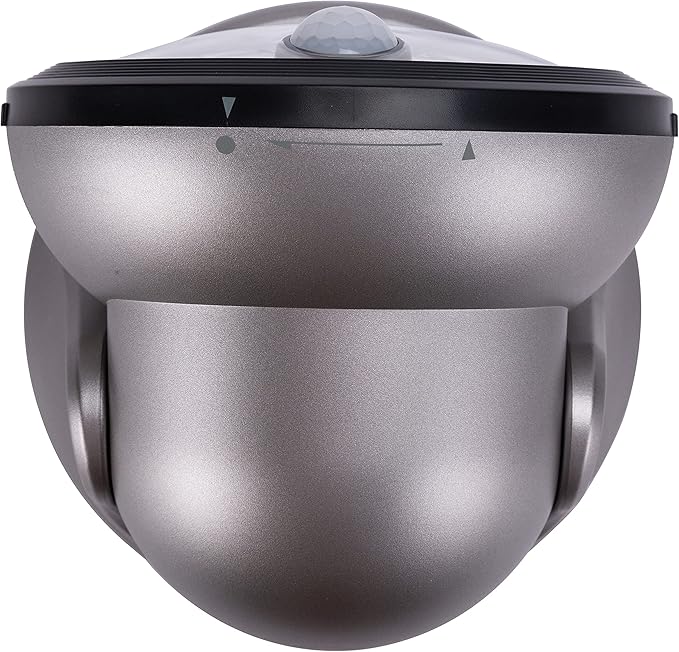 LIGHT IT! By Fulcrum 20038-101 600L LED Porch Light Silver Single pack