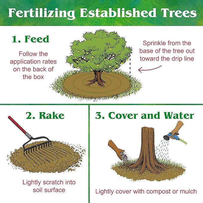 Down To Earth All Natural Fertilizers Organic Citrus Mix - Plant Food for Lemons Limes Oranges and Avocados 6-3-3 25 lb