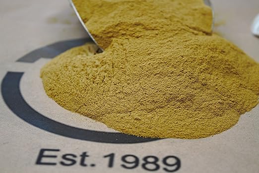 Greenway Biotech Inc. Chelated Iron DTPA 11% - for Alkaline Soils (pH 4.0-7.5) - 100% Water Soluble Fertilizer for Citrus Lawns &amp Hydroponics - Corrects Iron Chlorosis - Made in USA - 1 Pound