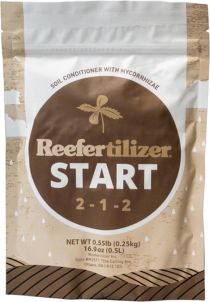 Start | Mycorrhizal Fungi &amp Organic Kelp Meal Soil Booster for Transplant and Top Dressing | Root Enhancer and Living Soil Booster