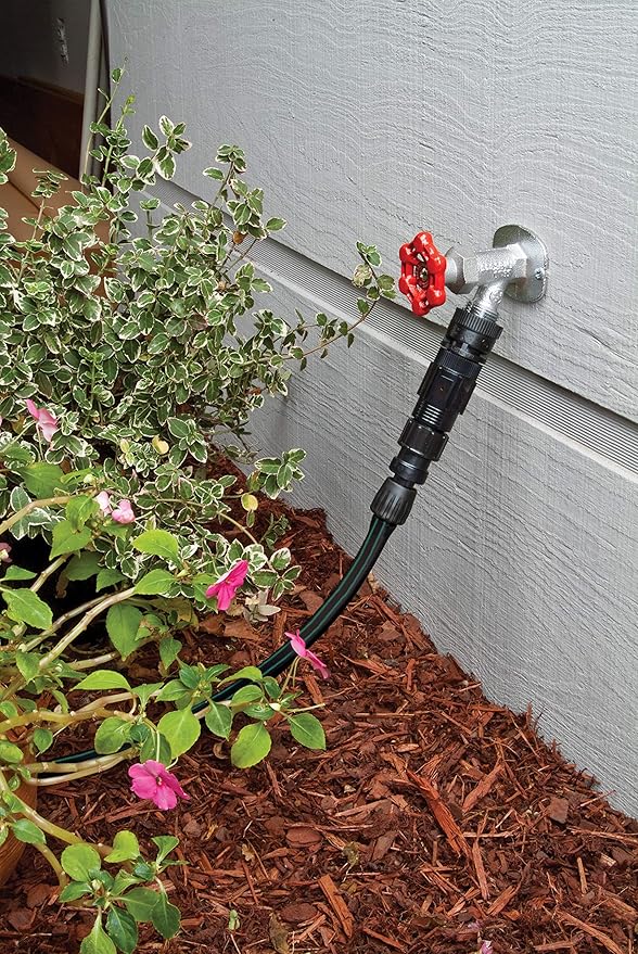 Rain Bird LNDDRIPKIT Drip Irrigation Landscape/Garden Watering Kit with Drippers Micro-Bubblers Micro-Sprays