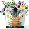 All Purpose Plant Food - Grow Goodies High-Performance Fertilizer Triple 16 NPK + Organic Superfoods and Micronutrients (Roses Vegetables Orchids Tomatoes Gardens 1LB)