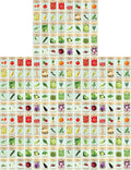 250 Packs Assorted Heirloom Vegetable Seeds 30+ Varieties All Seeds are Heirloom 100% Non-GMO Thousands of Seeds (250 Vegetable Seed Packets)