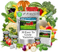 Beginner Survival Seed Vault: 20000+ Heirloom &amp Non-GMO Seeds (30 Easy to Grow Varieties) by B&ampKM Farms