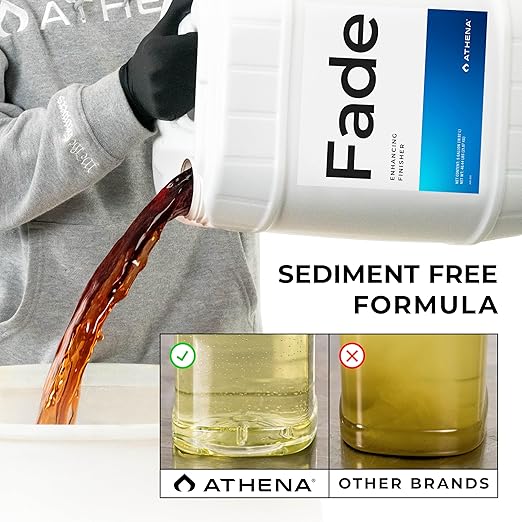 Athena Fade Nitrogen-Free Finishing Flush | Hydroponic Finishing Formula &amp Flower/Bud Finisher | Bloom Finish Flush Solution – 5 Galloon | Enhancing Finisher