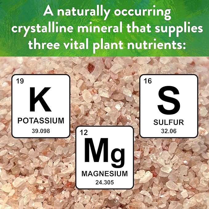 Down To Earth All Natural Fertilizers Organic Langbeinite Potassium Magnesium Sulfate (K-Mag) Granular Plant Food 0-0-22 5 lb