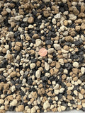 Cali-Bon Pre Mixed Black Lava Japanese Akadama Hyuga Pumice for Cactus &amp Succulent Bonsai Soil Mix - Large Grain Inorganic Additive (2.5 Quarts)