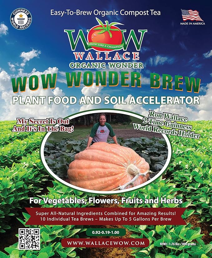 Wallace Organic Wonder Wonder Brew Compost Tea