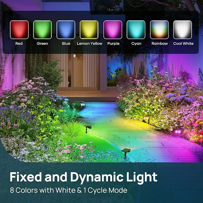 Linkind Halloween Solar Lights with Smart Spotlight SL5