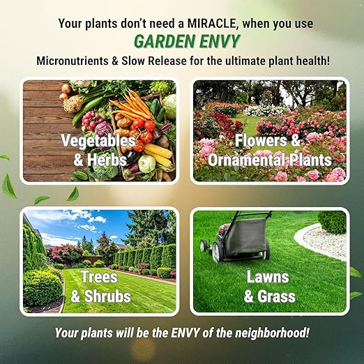 13-13-13 Slow Release All-Purpose Professional Fertilizer with Micronutrients for Lawns Flowers Trees Shrubs &amp Vegetable Gardens 7 lbs