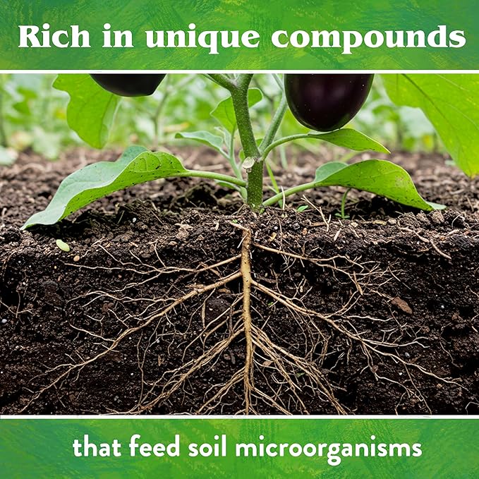 Down To Earth All Natural Fertilizers Organic Crab Meal - Plant Food for Vegetable Gardens and Flower Beds 4-3-0 4 lb