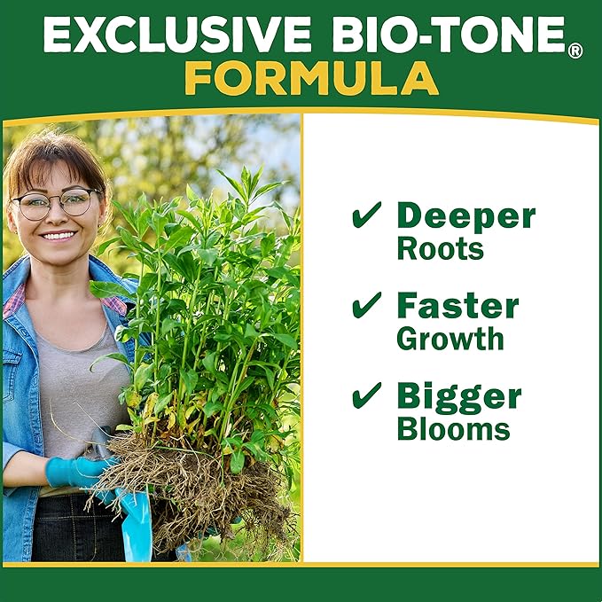 Espoma Organic Evergreen-Tone 4-3-4 Natural &amp Organic Fertilizer and Plant Food for Evergreen Trees &amp Shrubs. 18 lb. Bag. Use for Planting &amp Feeding to Promote Optimum Growth