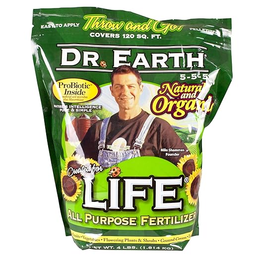 Dr. Earth Life All Purpose Granules Organic All Purpose Plant Food 4 lb.
