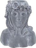 Generic Resin 19 Lady W Roses Gray