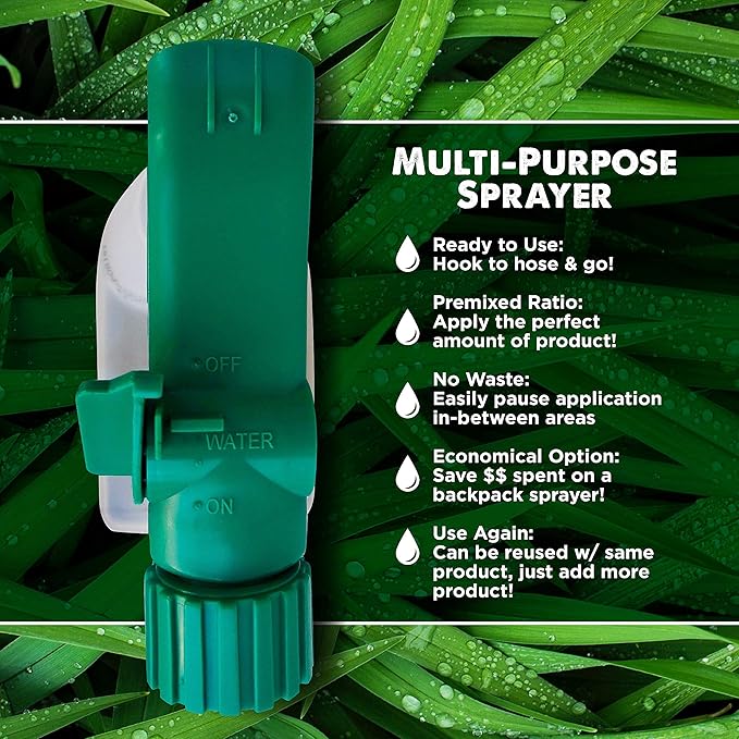 Advanced 16-4-8 Balanced NPK - Lawn Food Quality Liquid Fertilizer - Spring &amp Summer Concentrated Spray - Any Grass Type - Simple Lawn Solutions (32 Ounce)
