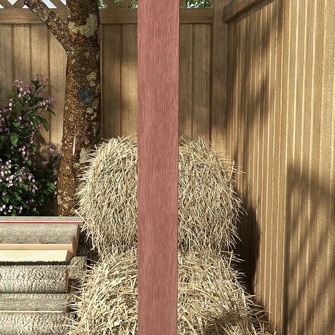 Outsunny Raised Garden Bed with Trellis Lattice Wood Planter Box with Self Draining Gap Freestanding Trellis Planter for Climbing Plants Vines Flowers 29.5 x 13.25 x 53.25 Light Brown