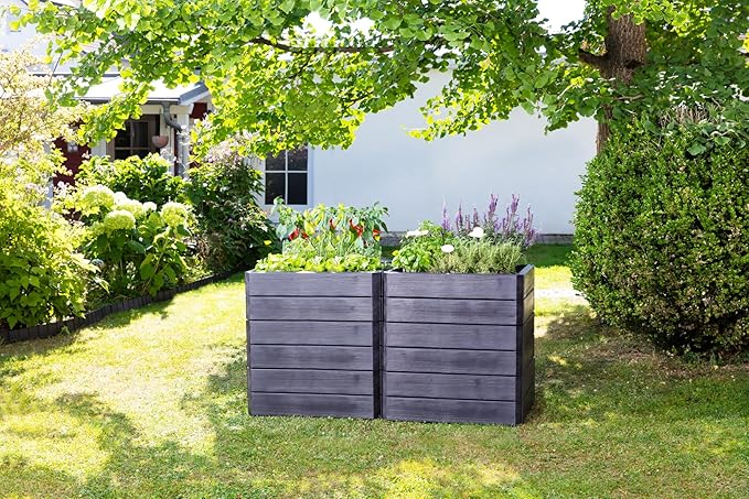 Exaco Trading Company 645117 Ergo Raised Bed Large Square