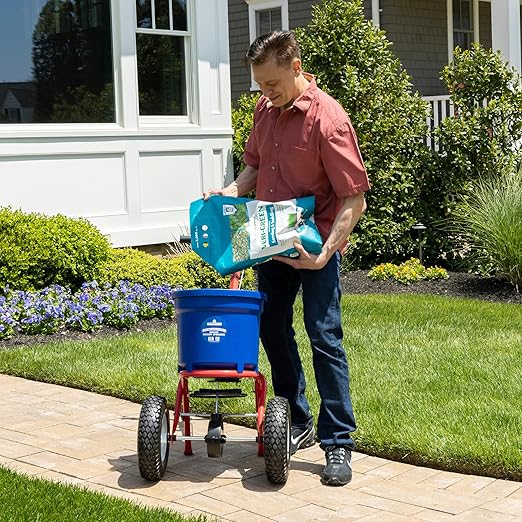 Jonathan Green (16008) Veri-Green Starter Fertilizer for Seeding &amp Sodding - 12-18-8 Starter Lawn Fertilizer (15000 Sq. Ft.)