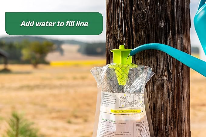 RESCUE! Big Bag Fly Trap – Disposable Outdoor Use - 4 Traps