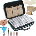 70 Slots Seed Storage Organizer Garden Seeds Saver kit Seed Organizer with 20 Seed Envelopes Write Label Funnel Tweezer for Flower Plants Vegetable Seed Saving (Seeds not Included)