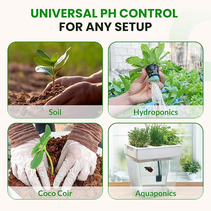 Humboldts Secret pH Up and pH Down Control Kit | Liquid Nutrient Solution Balancer for Plants | for Soil Hydroponic Coco and DWC Systems | Supports Nutrient Absorption and Growth | 32 Ounce