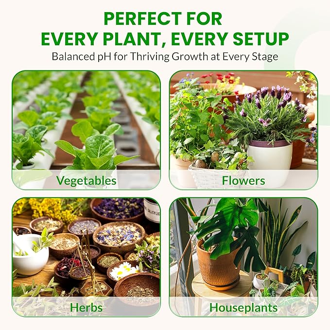 Humboldts Secret pH Up and pH Down Control Kit | Liquid Nutrient Solution Balancer for Plants | for Soil Hydroponic Coco and DWC Systems | Supports Nutrient Absorption and Growth | 32 Ounce