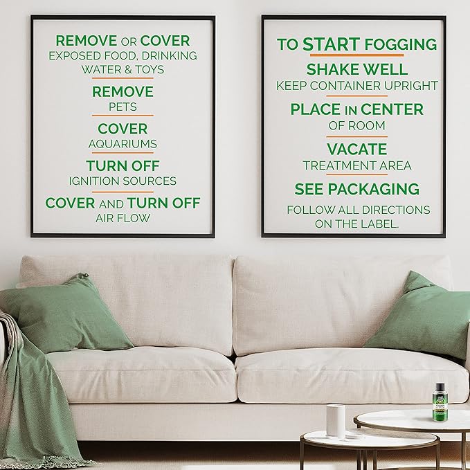 Hot Shot Fogger With Odor Neutralizer 6 Count-2 Ounce Cans (2 Pack) Controls Heavy Insect Infestations