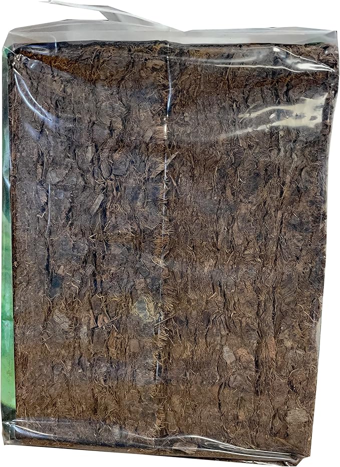 FibreDust 17 lbs Coconut Coir Mulch - 4KG Pack of 2-100% Natural Coconut Husk - Shredded and Cut Pieces - Great Ground Cover - Helps in Retention of Water - No Added Color