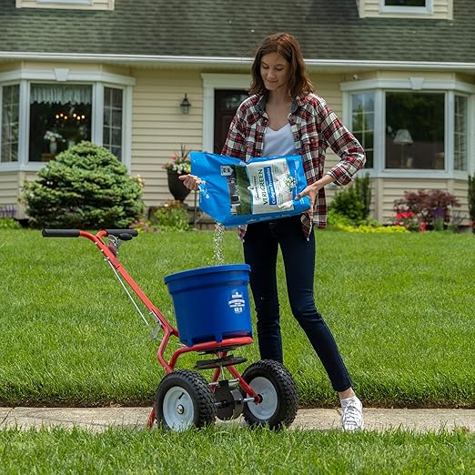 Jonathan Green (16001) Veri-Green Crabgrass Preventer Plus Fertilizer - 20-0-3 Lawn Fertilizer &amp Crabgrass Killer (15000 Sq. Ft.)