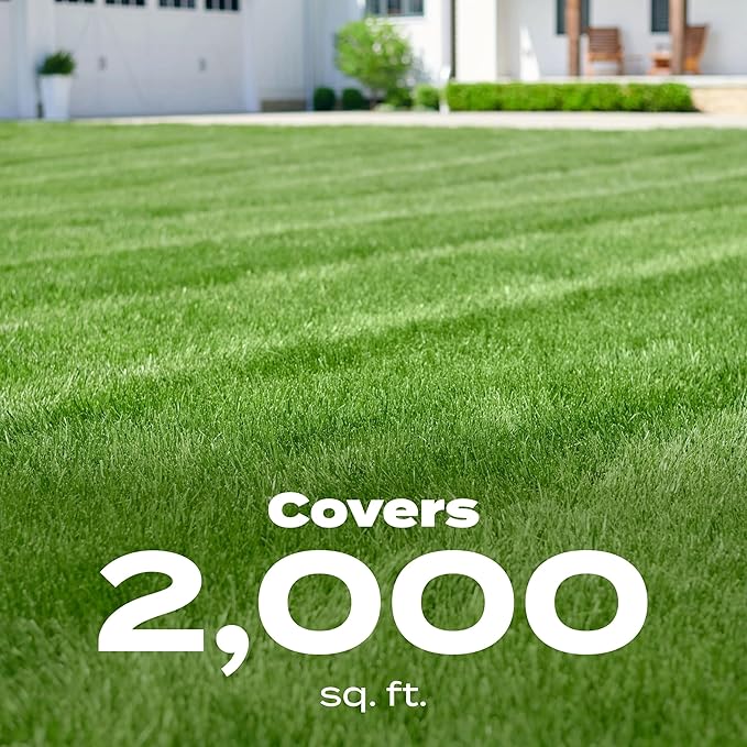 Scotts Liquid Green Max Lawn Food: 2000 sq. ft. 2-in-1 Fertilizer and Iron Supplement Use on Any Grass Type 32 oz.