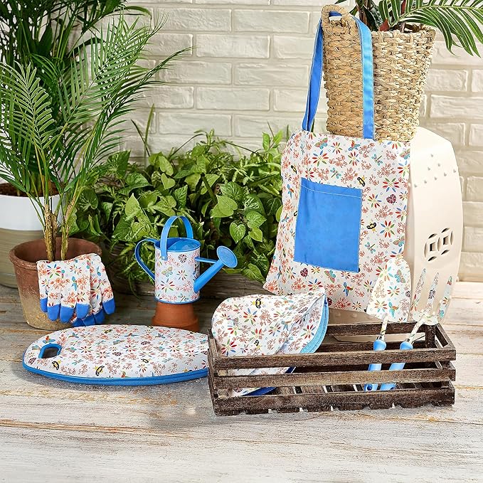 Temp-tations Outdoor Centertaining 7-Piece Gardening Essentials Kit (Multi Garden)