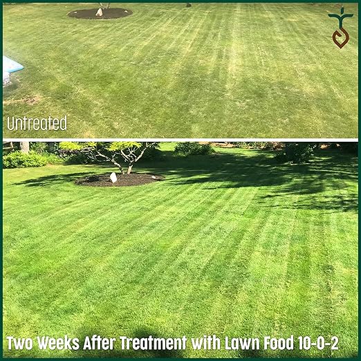 Purely Organic Products Lawn Food 10-0-2 25 LB (Covers 6250 Square Feet)