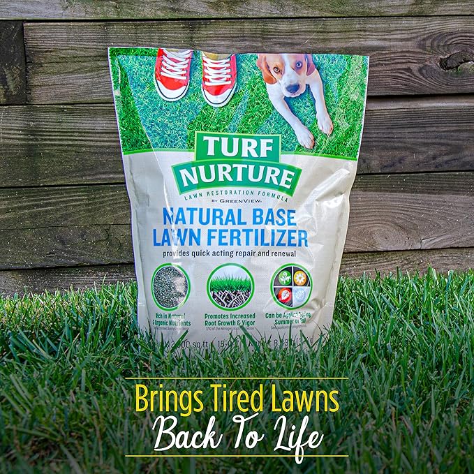 GreenView Turf Nurture Natural Base Lawn Fertilizer - 8.33 lb. Bag