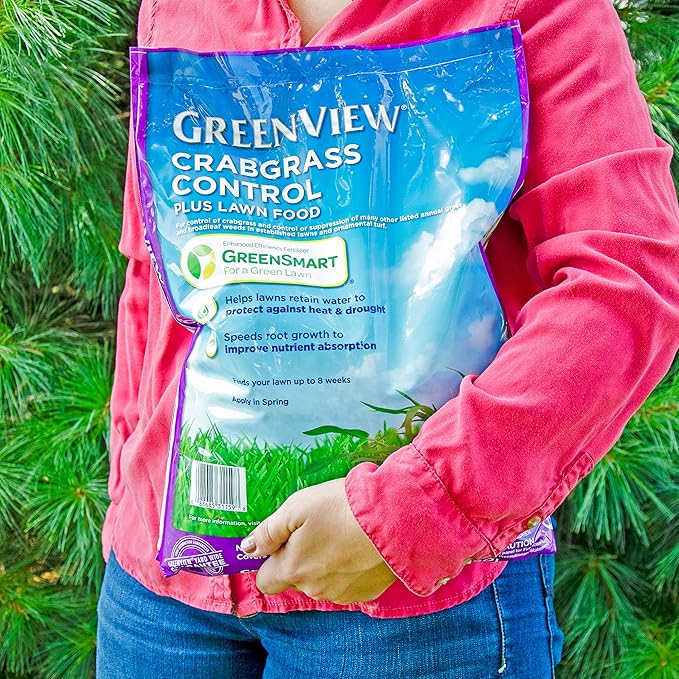 GreenView Crabgrass Control Plus Lawn Food - 40.5 lb. Bag - Covers 15000 sq. ft.