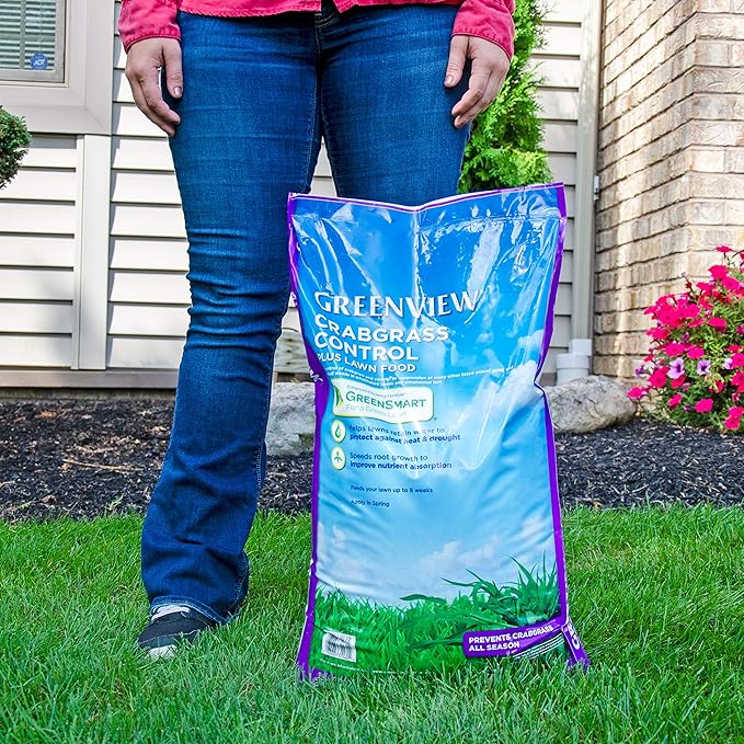 GreenView Crabgrass Control Plus Lawn Food - 40.5 lb. Bag - Covers 15000 sq. ft.