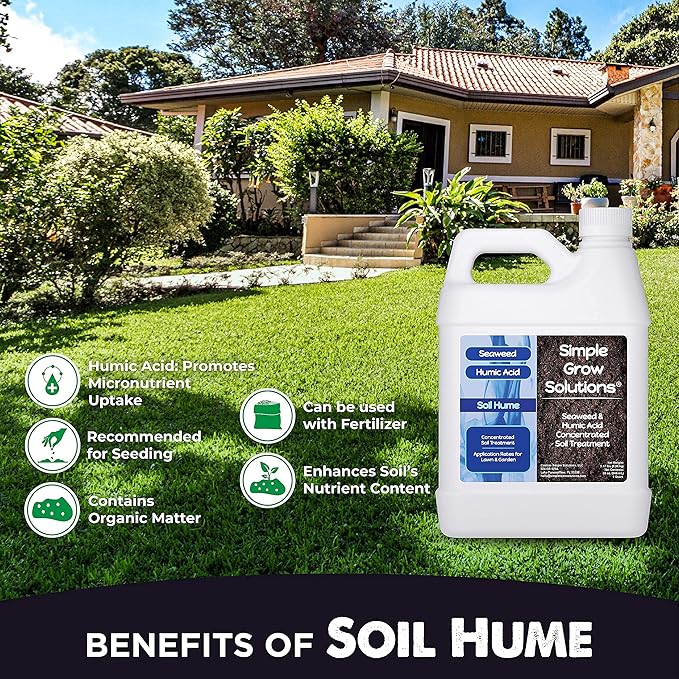 4-6-8 All Purpose Plant Food 32 Ounce + Soil Hume Seaweed Humic Acid 32 Ounce + Micro Booster Micronutrients 32 Ounce + Root Hume Humic Acid 32 Ounce- Indoor Plant &amp Outdoor Garden Bundle