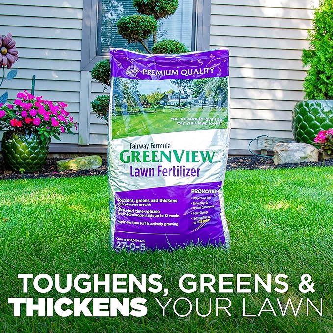 GreenView Fairway Formula Lawn Fertilizer - 33 lb. Bag - Covers 10000 sq. ft.