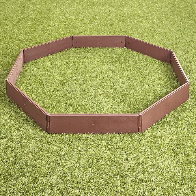 The Lakeside Collection Raised Garden Bed with 8 Adjustable Panels