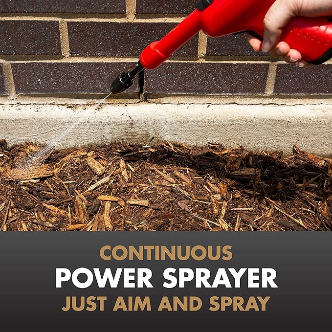 Spectracide Terminate Termite And Carpenter Ant Killer 1.33 Gallons Includes AccuShot Sprayer 4 Pack