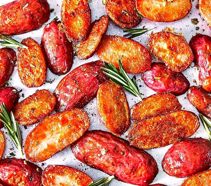 TomorrowSeeds - PRE-Order Now! Ships April 2026 - Red French Fingerling Seed Potatoes Seeds - 15 Pounds - for 2026 Planting Certified for Growers Organic Red Skinned Tuber Garden Growing Planting