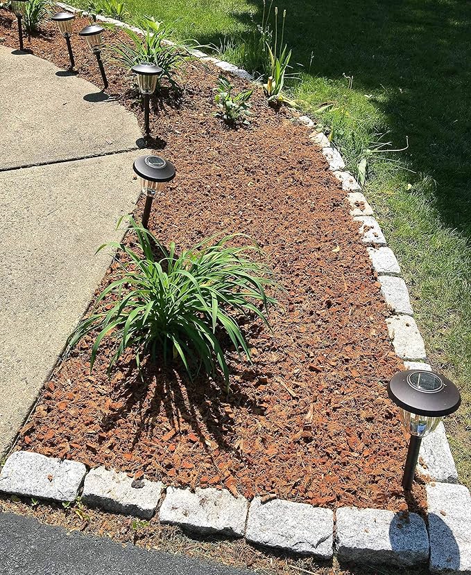FibreDust 17 lbs Coconut Coir Mulch - 4KG Pack of 2-100% Natural Coconut Husk - Shredded and Cut Pieces - Great Ground Cover - Helps in Retention of Water - No Added Color